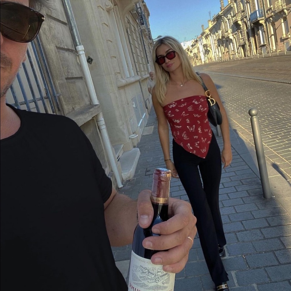 NWT Realisation Par Butterfly Scarf Top